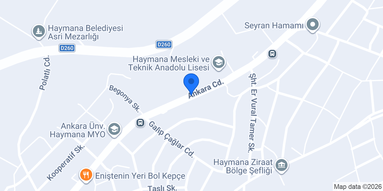 Saraçoğlu Market konumu