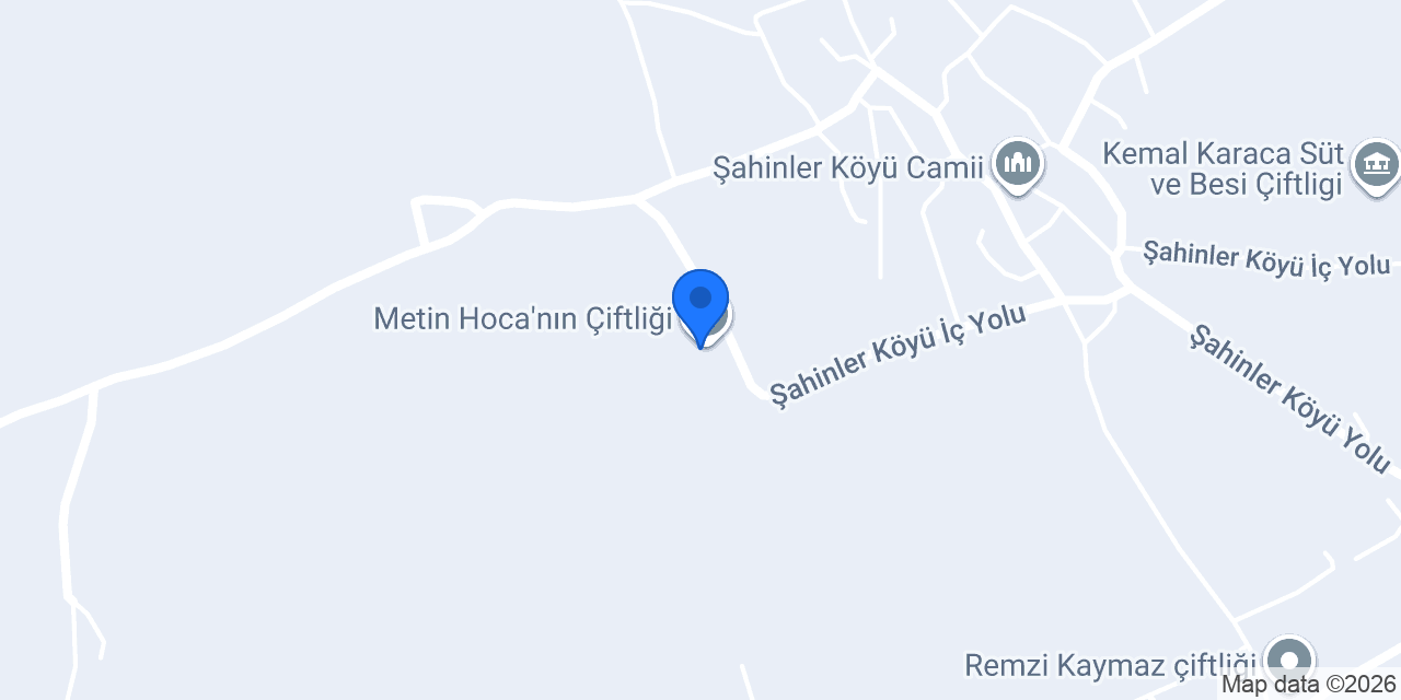 Metin Hoca'nın Çiftliği konumu