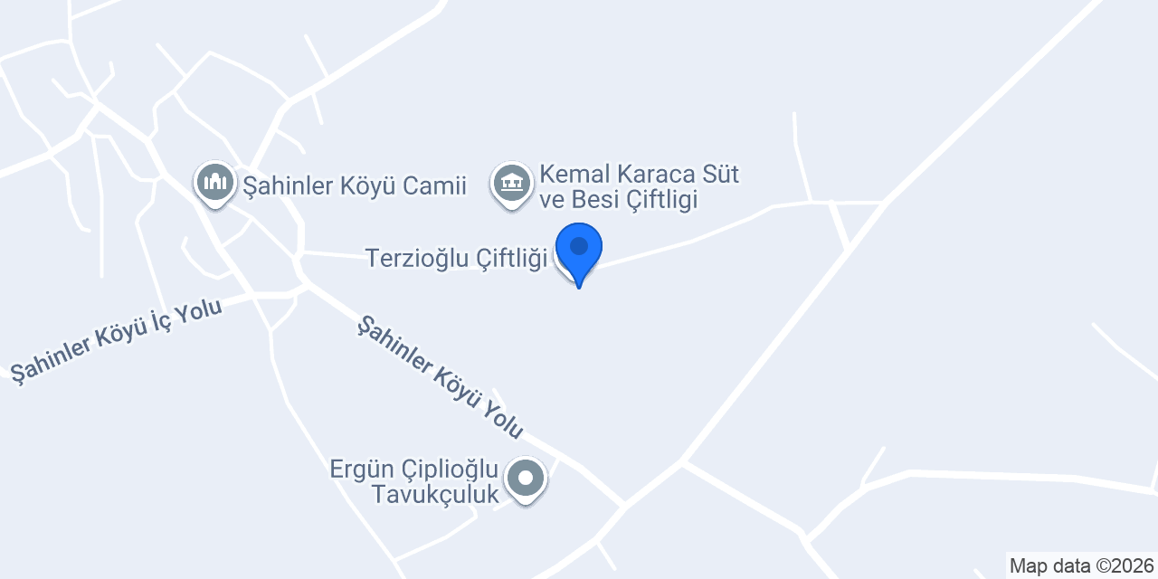 Terzioğlu Çiftliği konumu