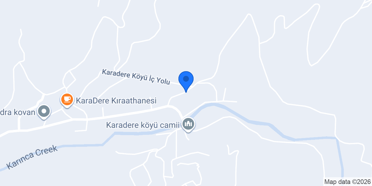 Karadere İlköğretim Okulu konumu
