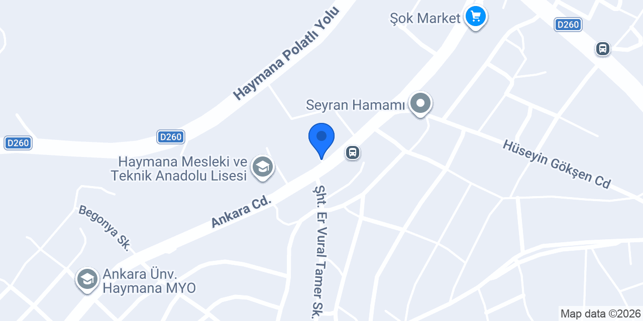 Haymana Adalet Sarayı konumu