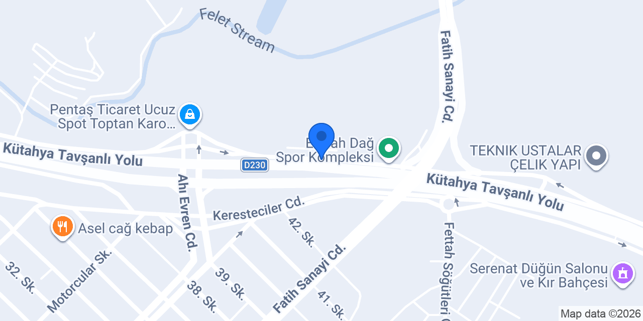 Matar't Seramik konumu
