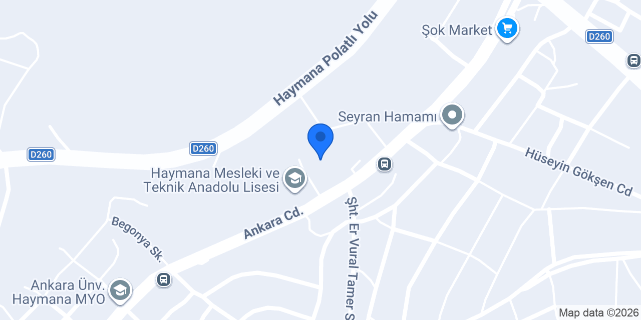 Haymana Çok Programlı Lisesi konumu