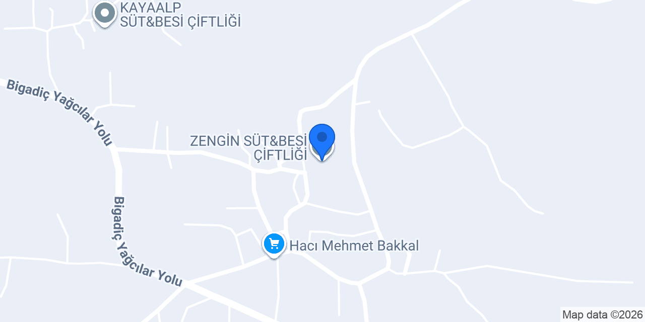 ZENGİN SÜT&BESİ ÇİFTLİĞİ konumu