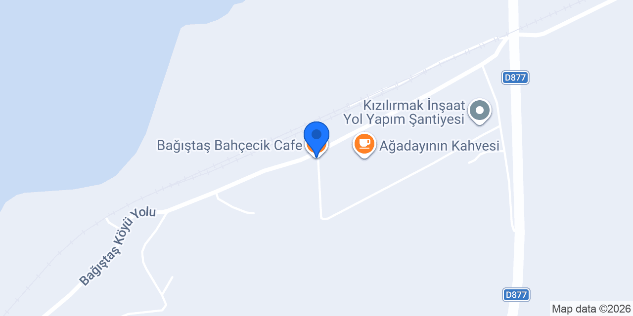 Bağıştaş Bahçecik Cafe konumu
