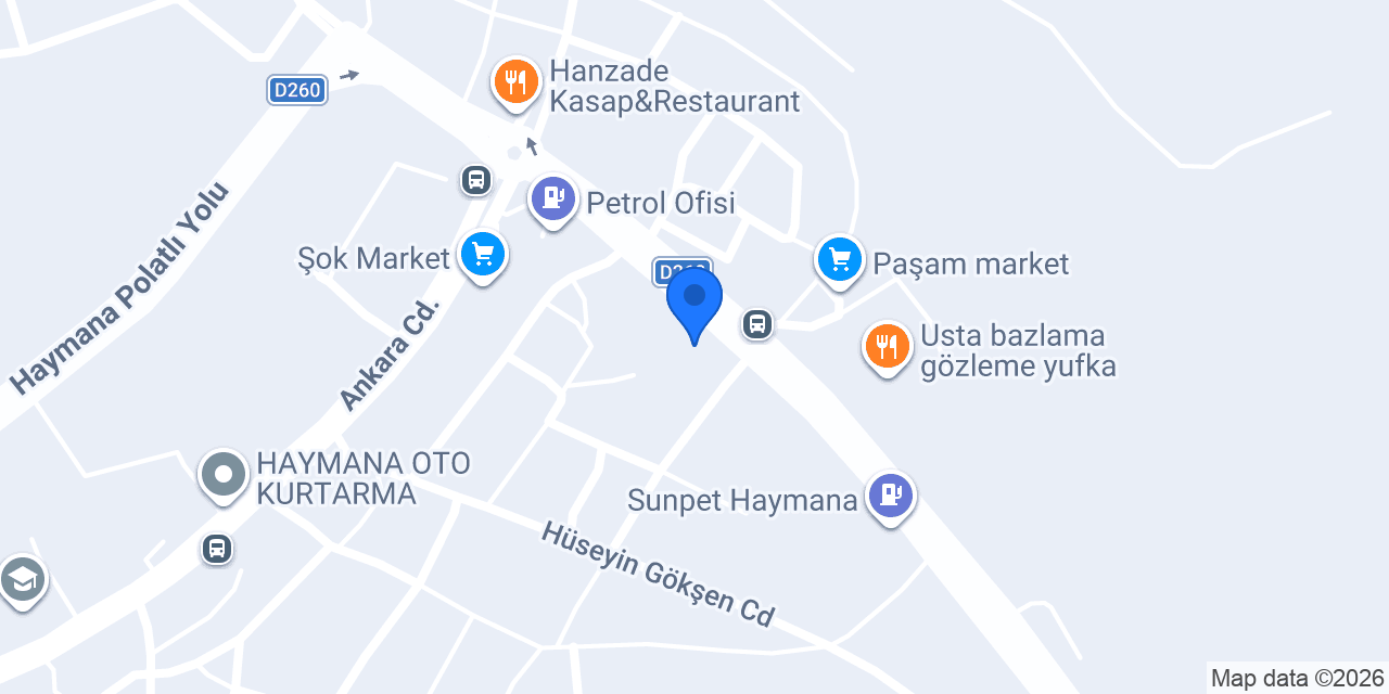 BEREKET YAPI MARKET konumu