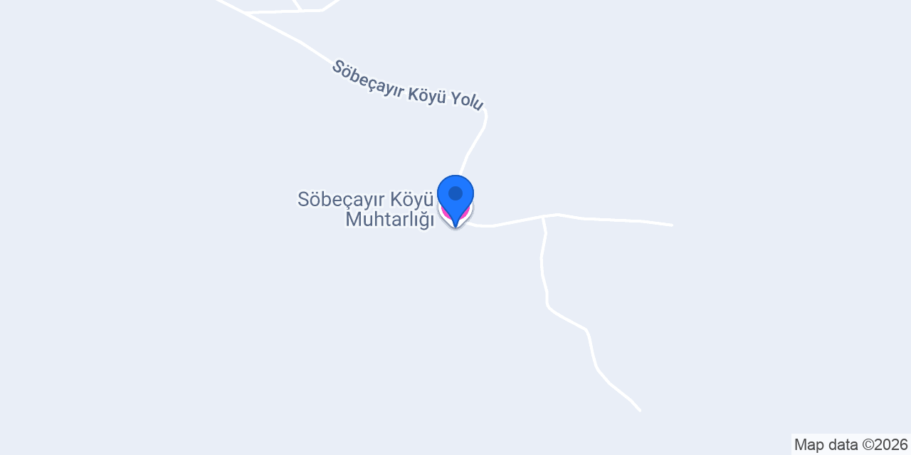 Söbeçayır Köyü Muhtarlığı konumu