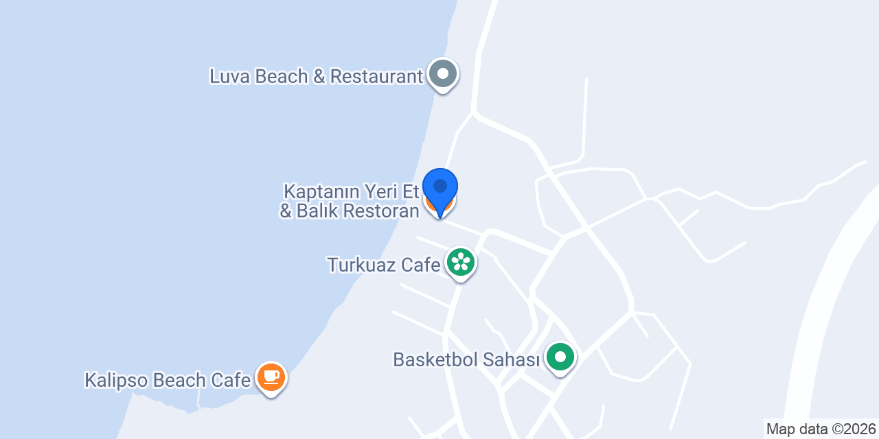 Kaptanın Yeri Et & Balık Restoran konumu