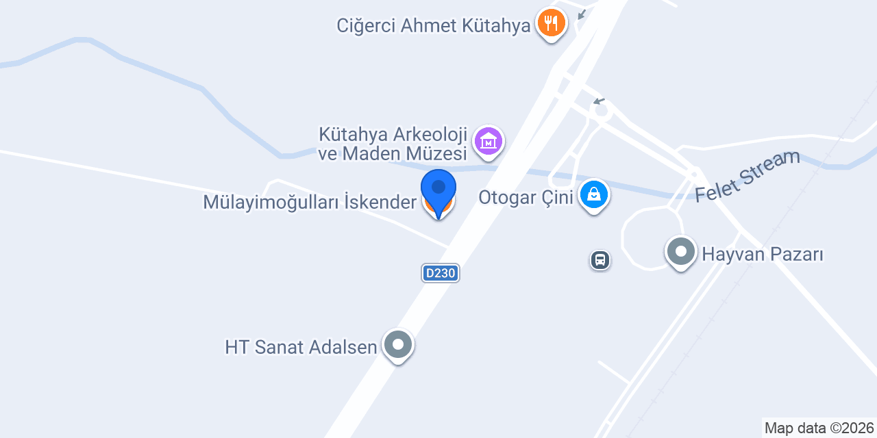 Mülayimoğulları İskender konumu