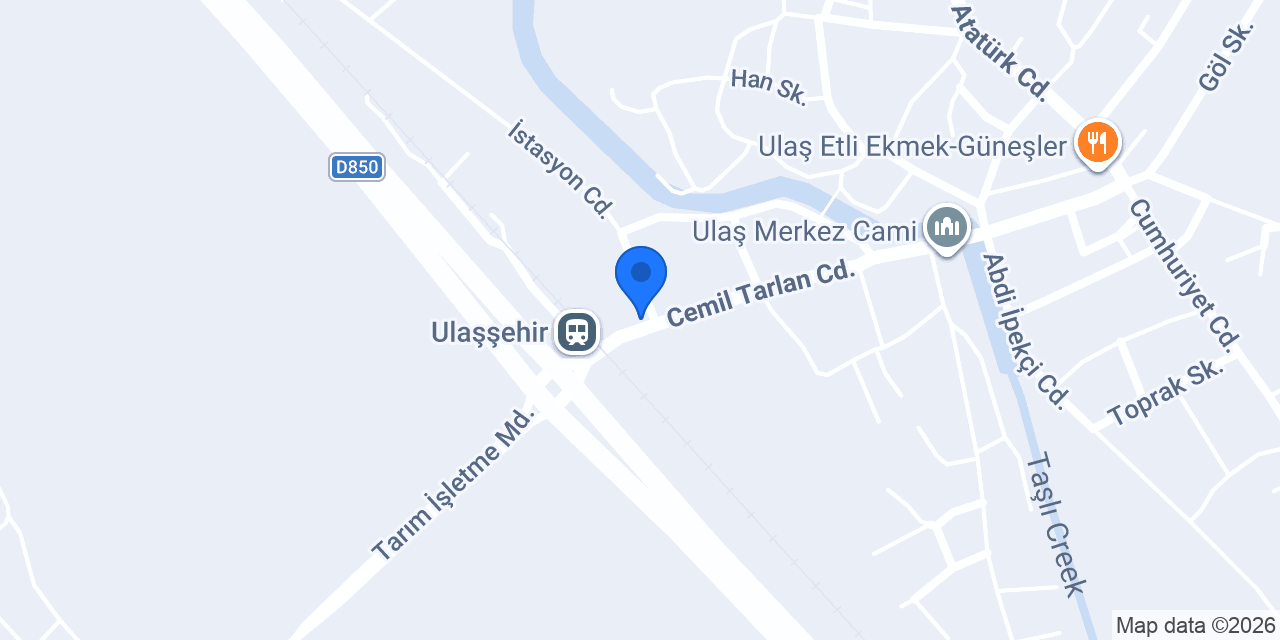 Şahin Veteriner Kliniği konumu