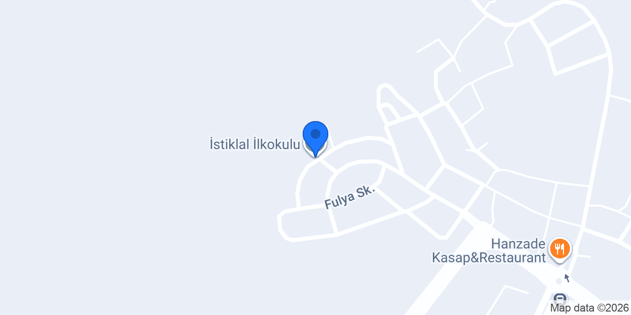 İstiklal İlkokulu konumu
