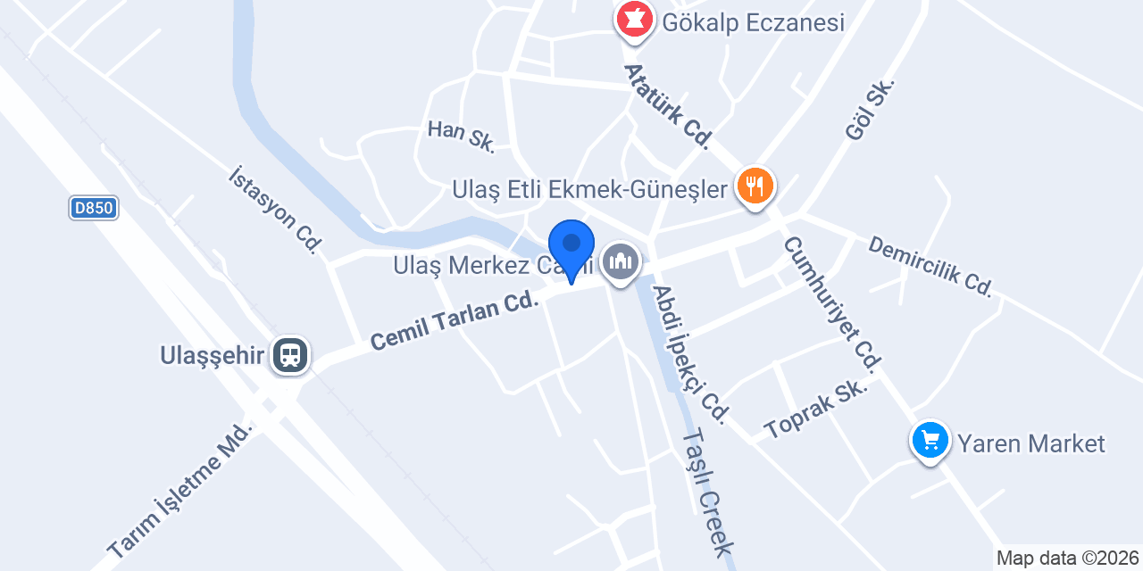Ulaş Eczanesi konumu