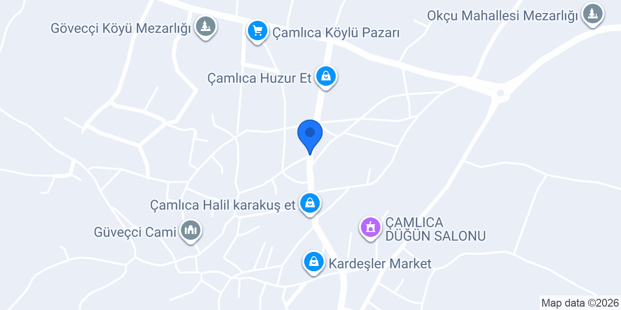 Çamlıca Seramik konumu