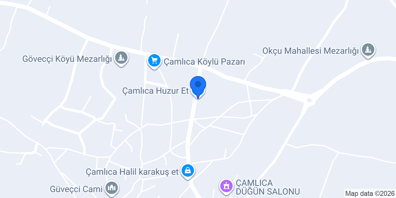 Çamlıca Huzur Et konumu