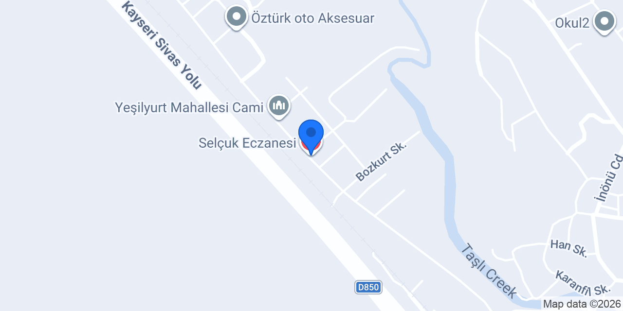 Selçuk Eczanesi konumu
