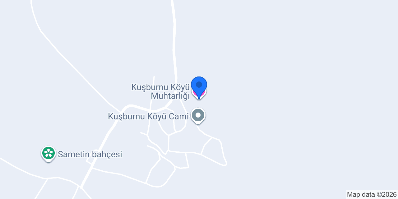 Kuşburnu Köyü Muhtarlığı konumu