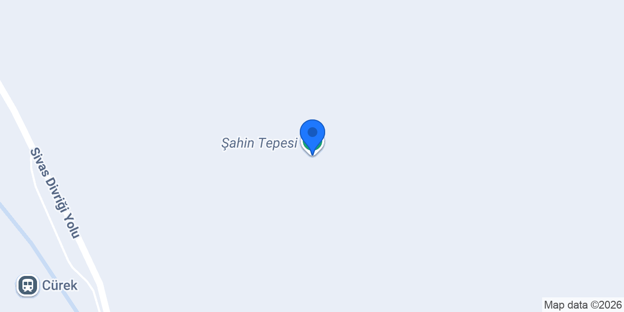 Şahin Tepesi konumu