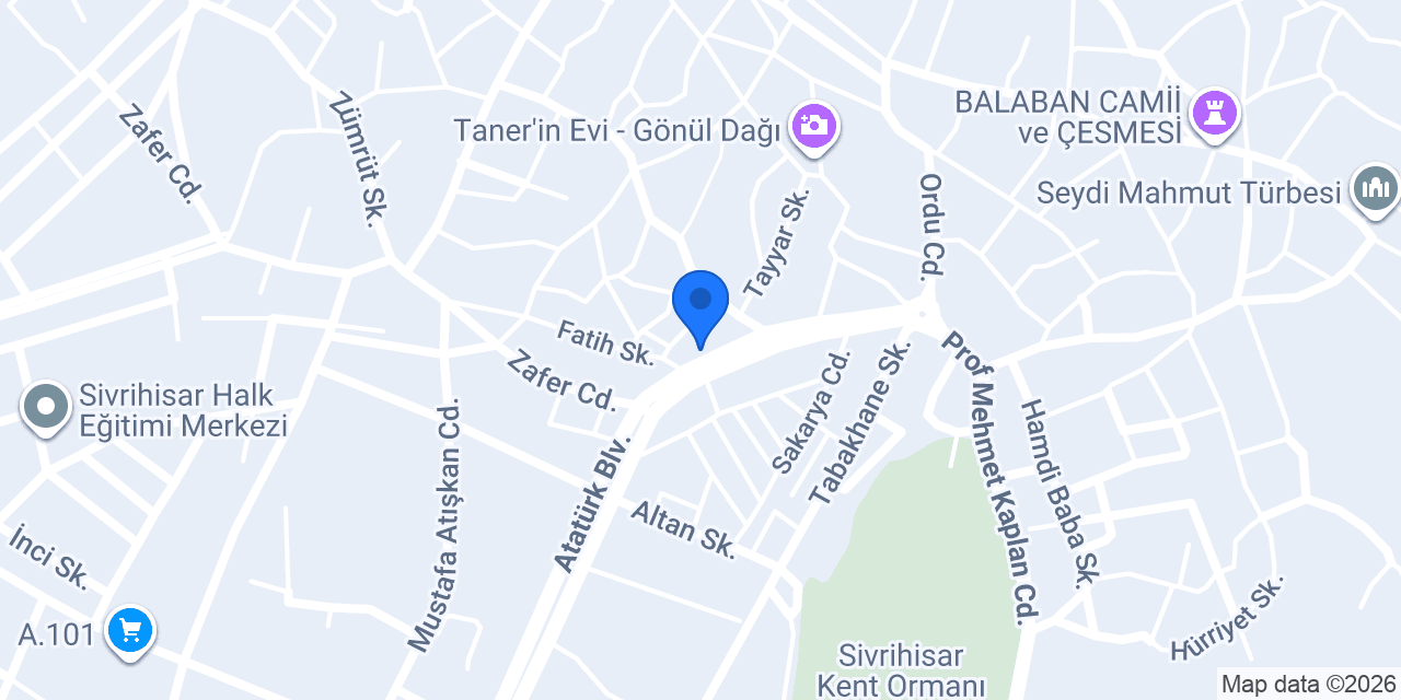 Sivrihisar Noterliği konumu
