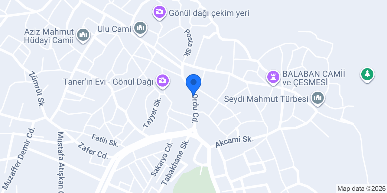 İstikbal-başer Mobilya konumu