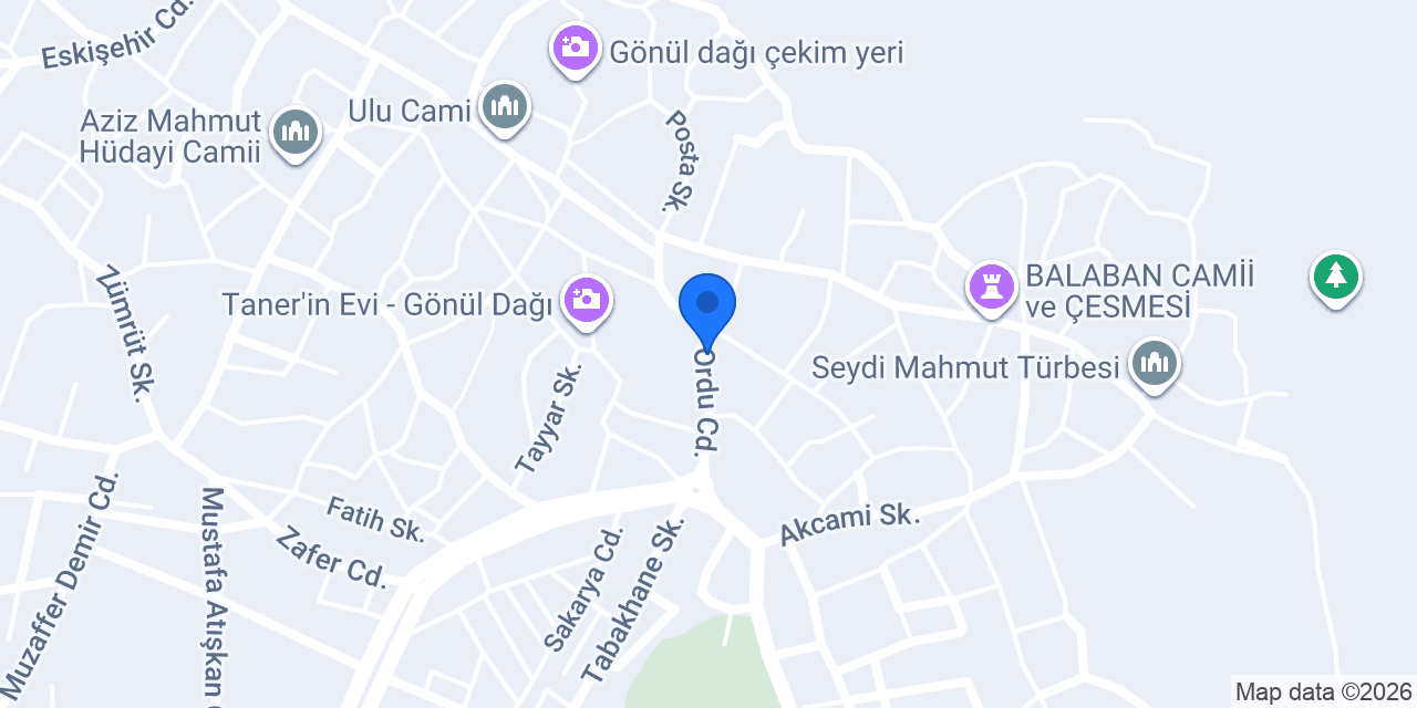 Esin Elektrik konumu