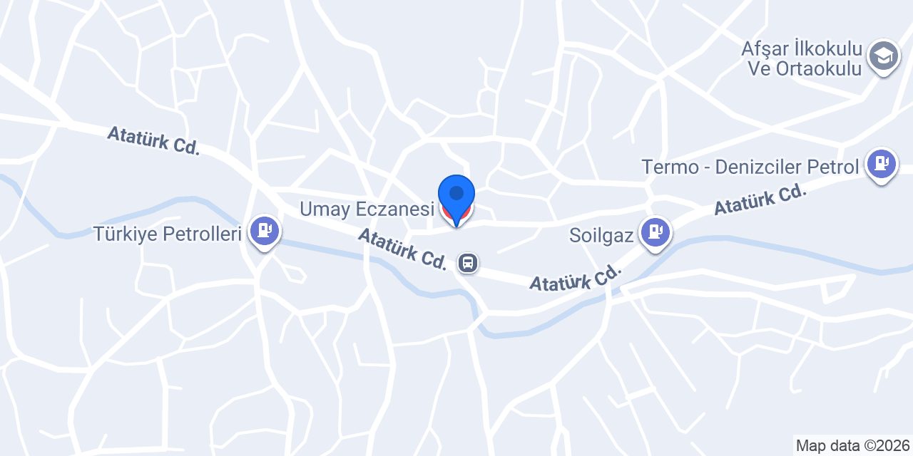 Umay Eczanesi konumu