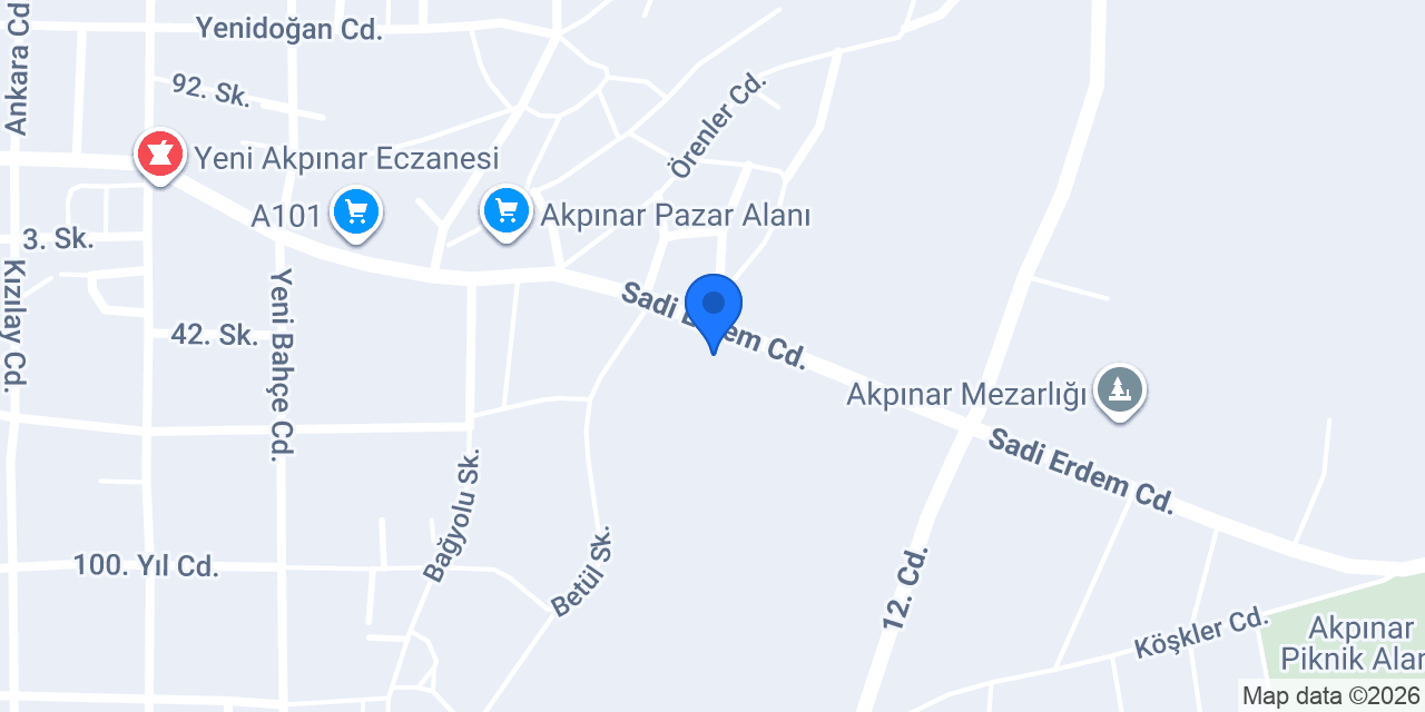 KARDEŞLER MERMER / AKPINAR konumu