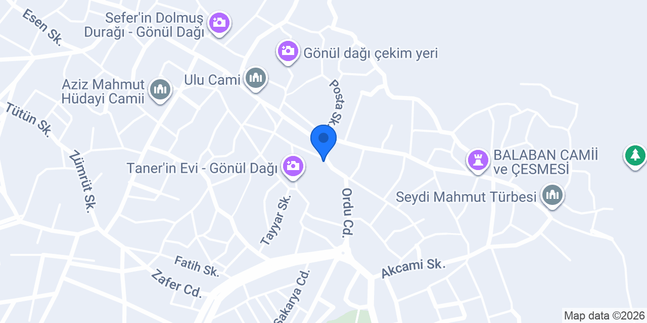 Cihan bayan kuaförü konumu
