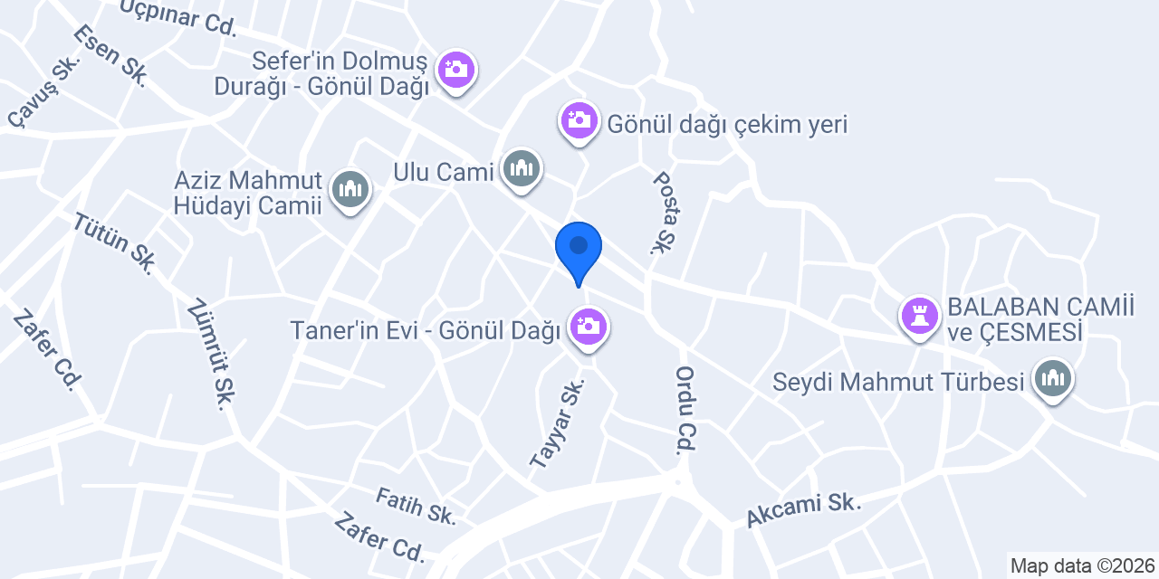 Yeni Eczane konumu