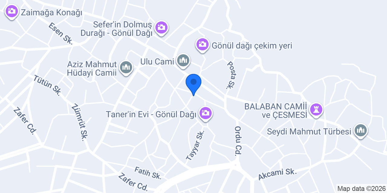 Saloon İbrahim Şimşek konumu