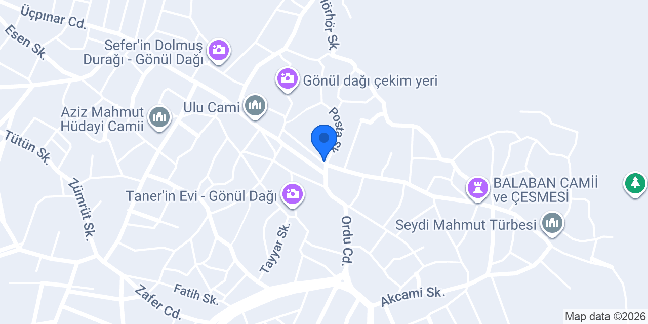 Şirin Daday Çi Börek Evi konumu