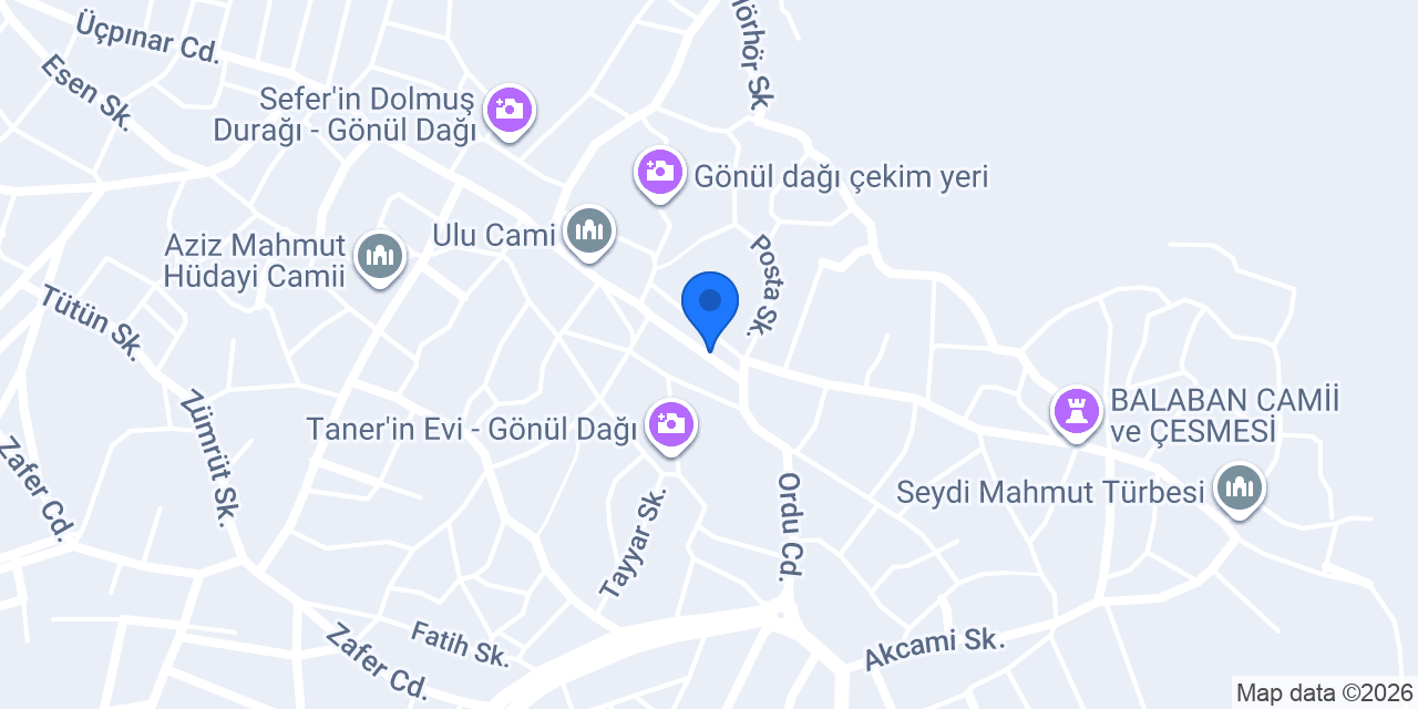 Merkez Eczanesi konumu