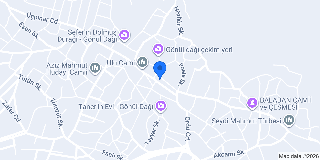 Saloon İlhan konumu