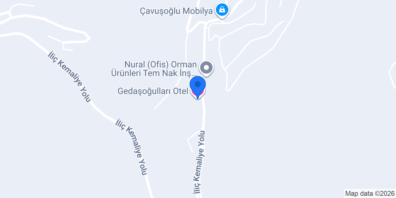 Gedaşoğulları Otel konumu