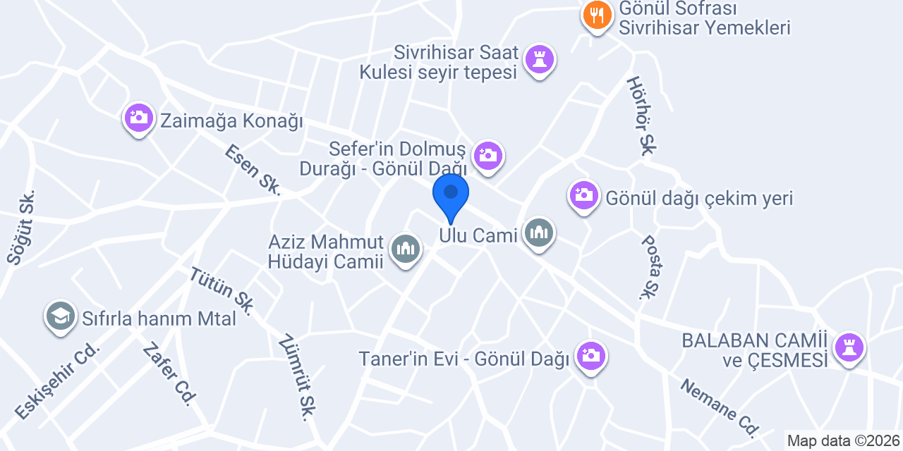 SOBACI RIZA ÖZÖZTÜRK konumu