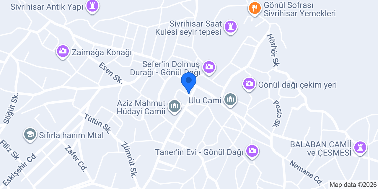 EGFARM konumu