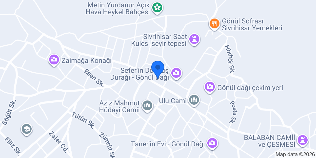 BEGONYA APART OTEL konumu