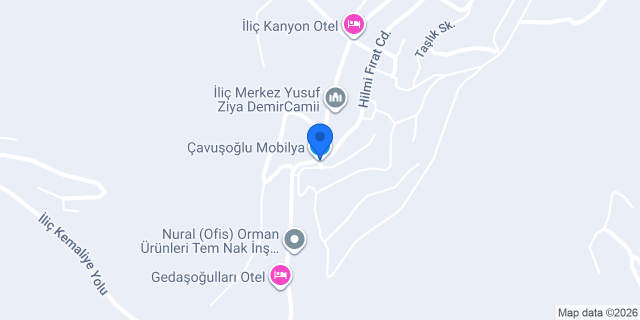 Çavuşoğlu Mobilya konumu