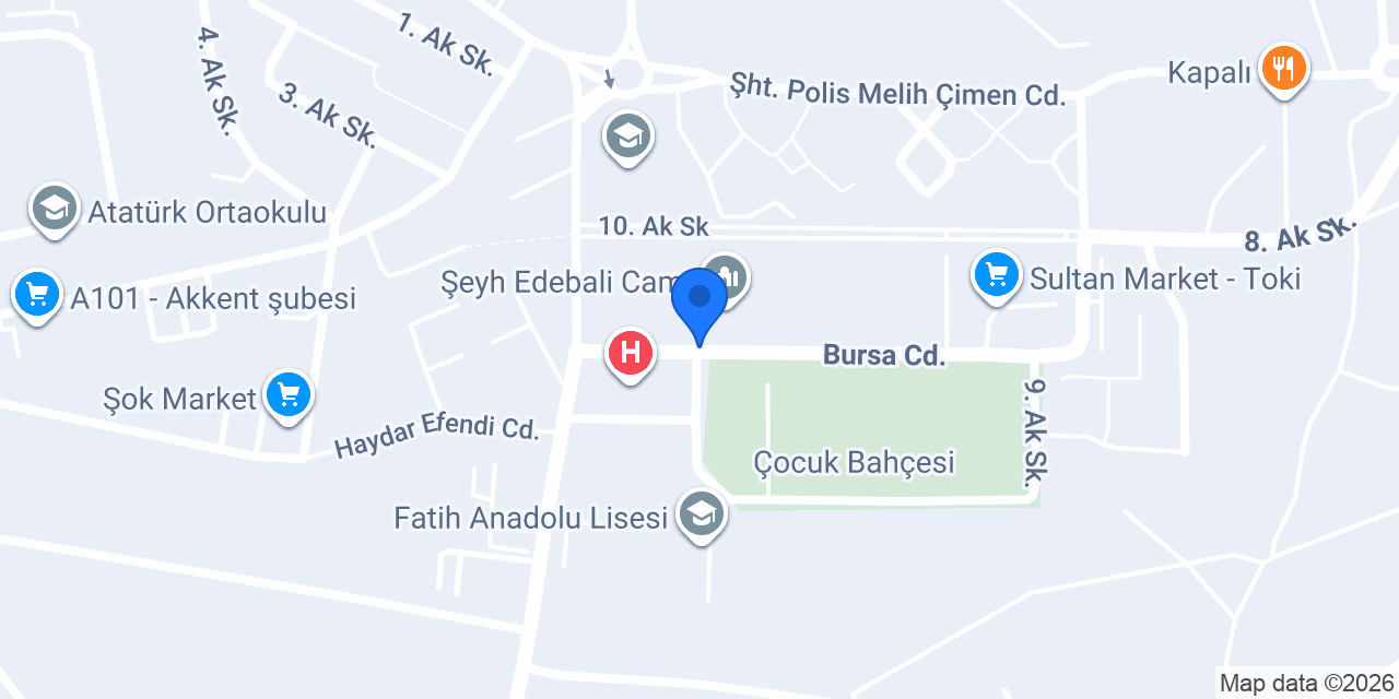 Gaziantep keyf döner konumu
