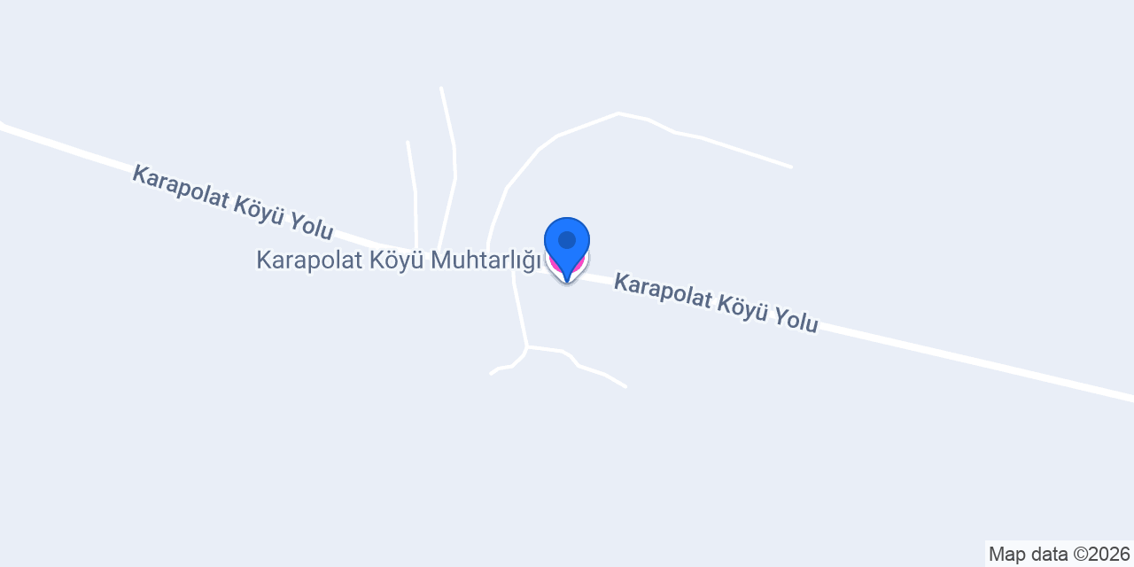 Karapolat Köyü Muhtarlığı konumu
