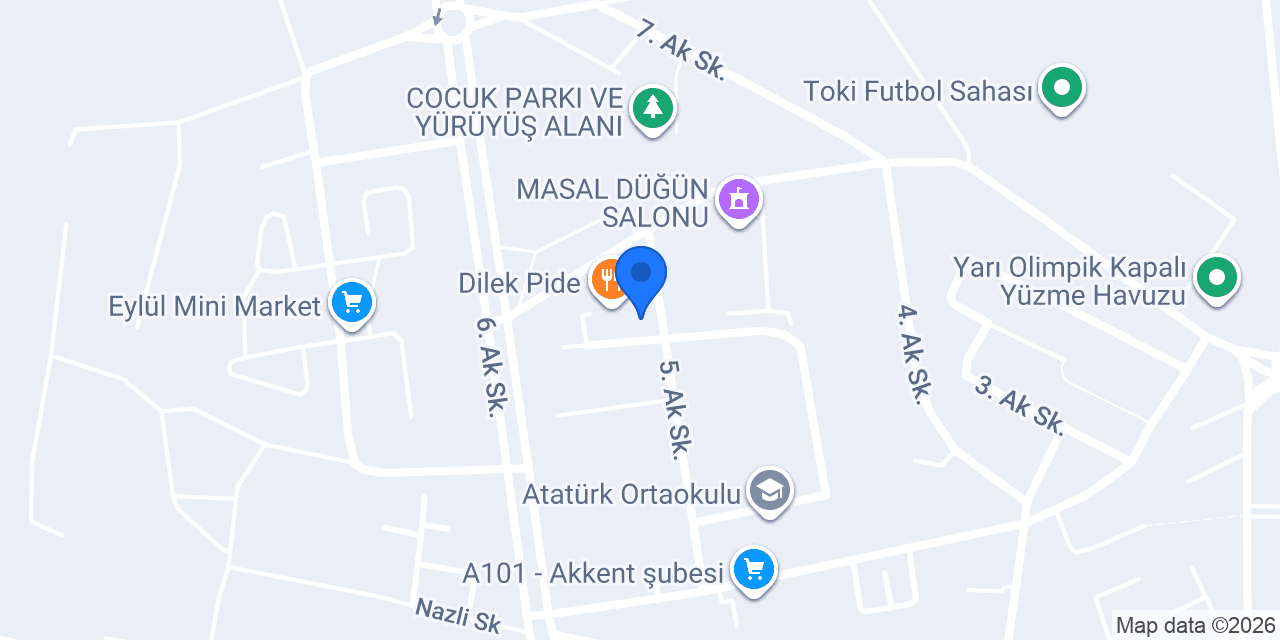 Toki Çay Bahçesi konumu