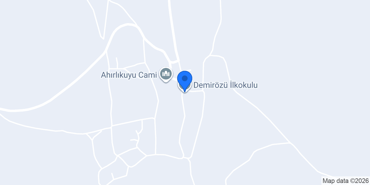 Demirözü İlkokulu konumu
