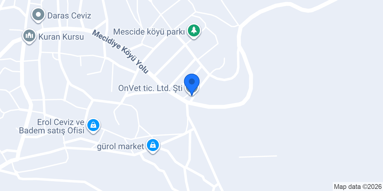 OnVet tic. Ltd. Şti konumu