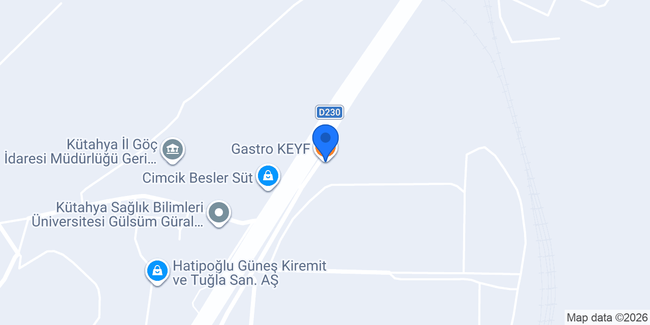 Gastro KEYF konumu