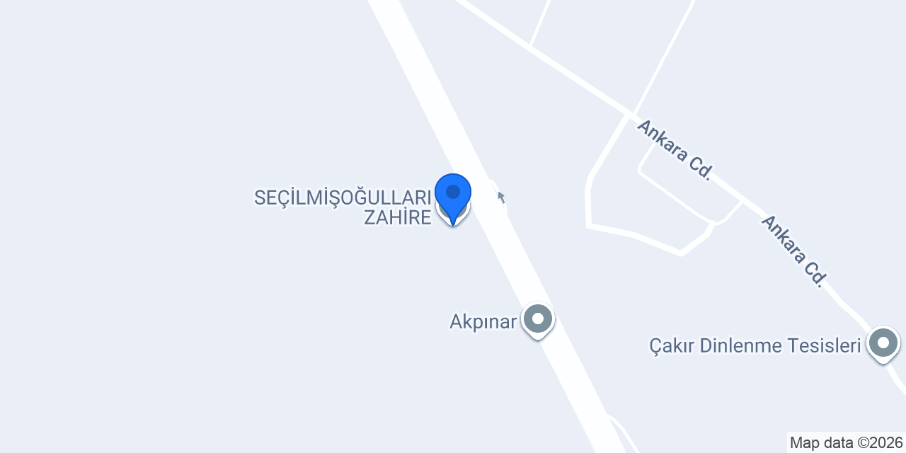 SEÇİLMİŞOĞULLARI ZAHİRE konumu