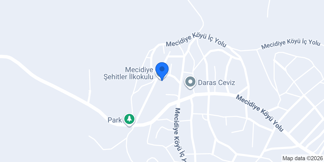 Mecidiye Şehitler İlkokulu konumu