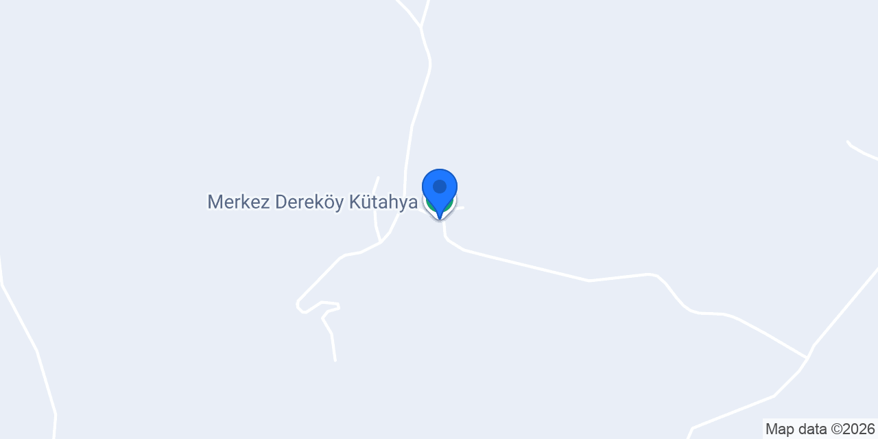 Merkez Dereköy Kütahya konumu