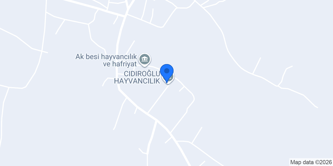 CIDIROĞLU HAYVANCILIK konumu