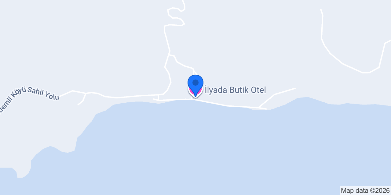 İlyada Butik Otel konumu