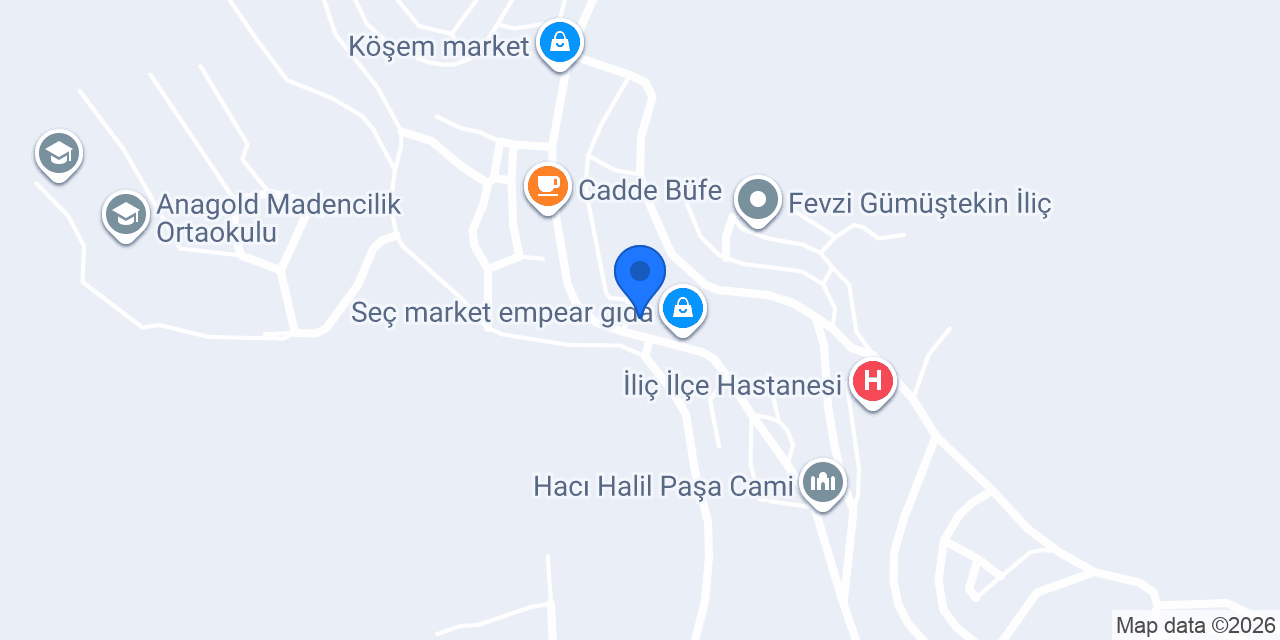 Cadde Büfe Tekel konumu