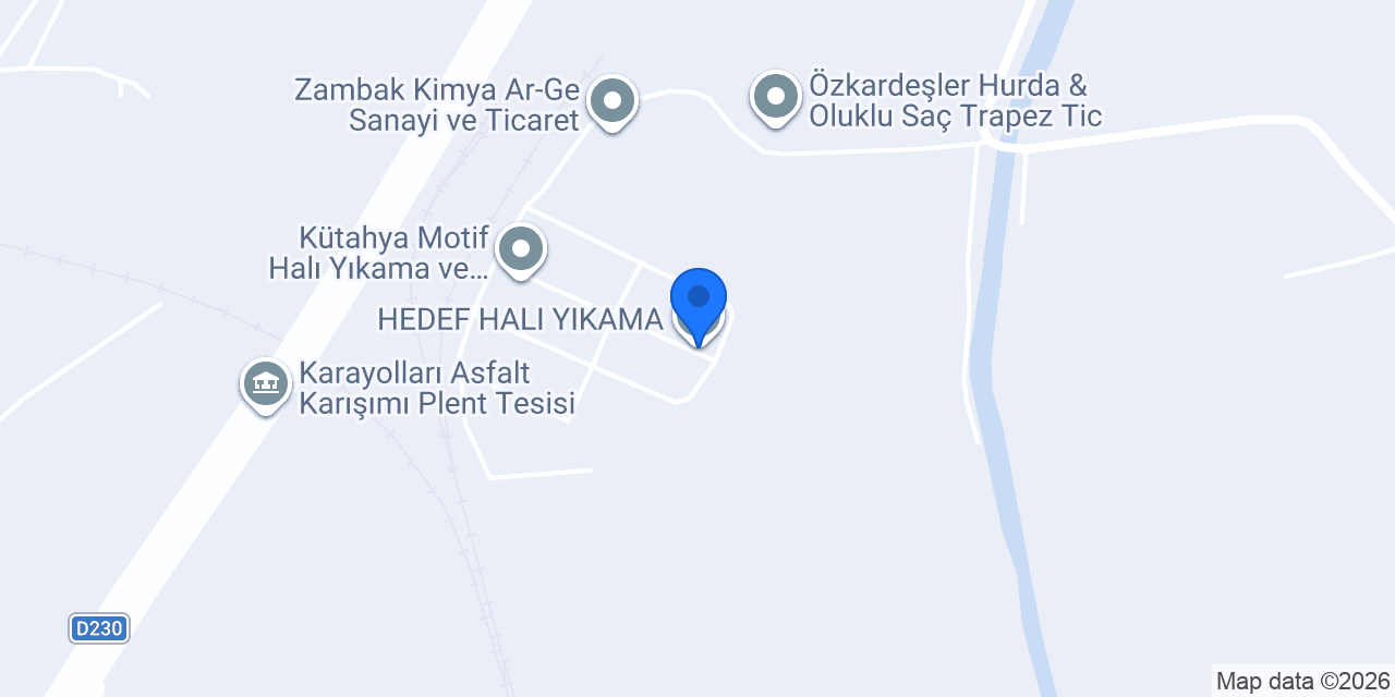 HEDEF HALI YIKAMA konumu